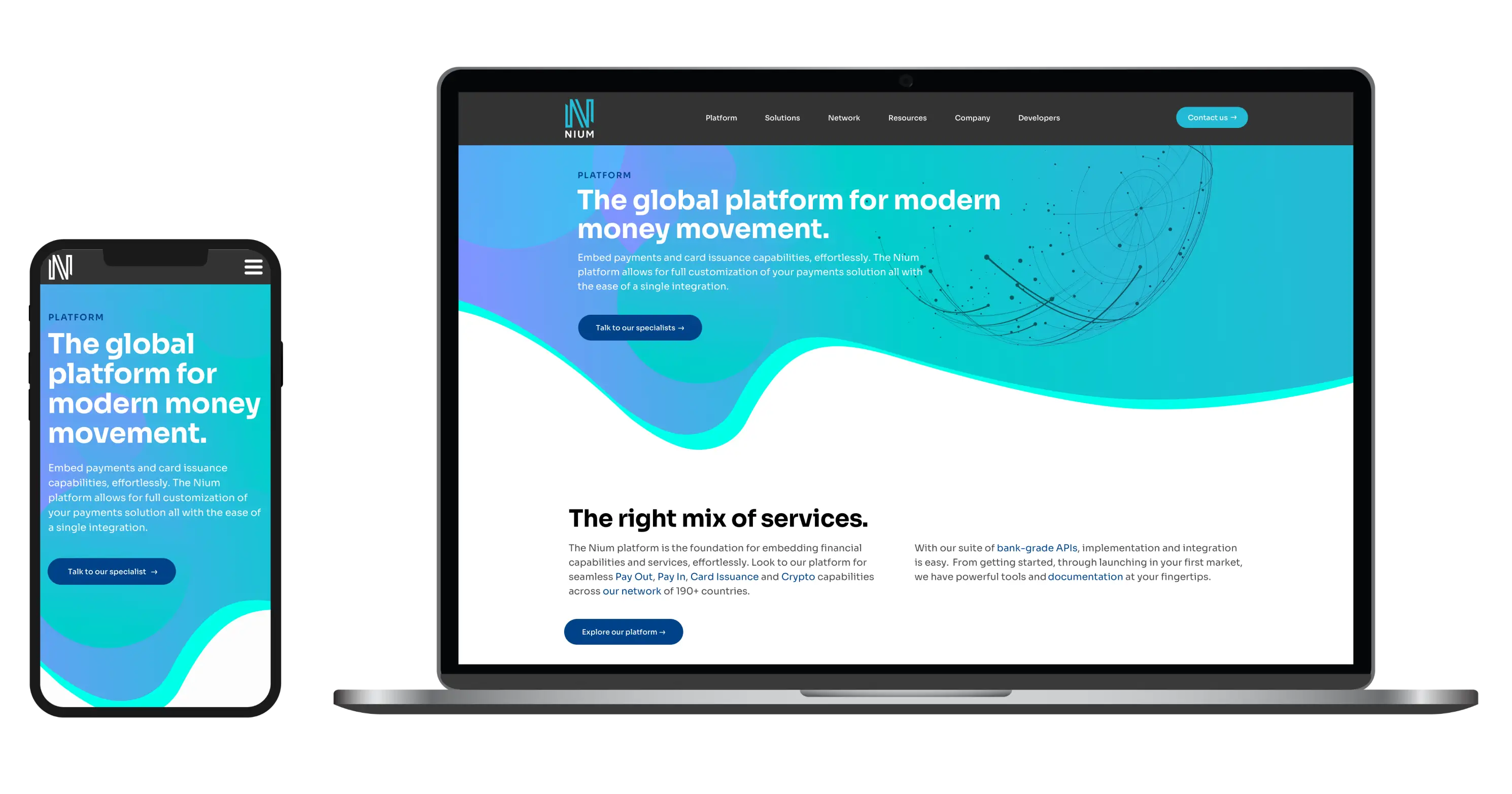 Nium Website